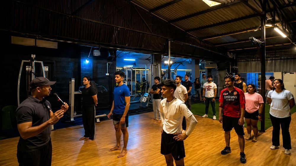 Members together during a group session