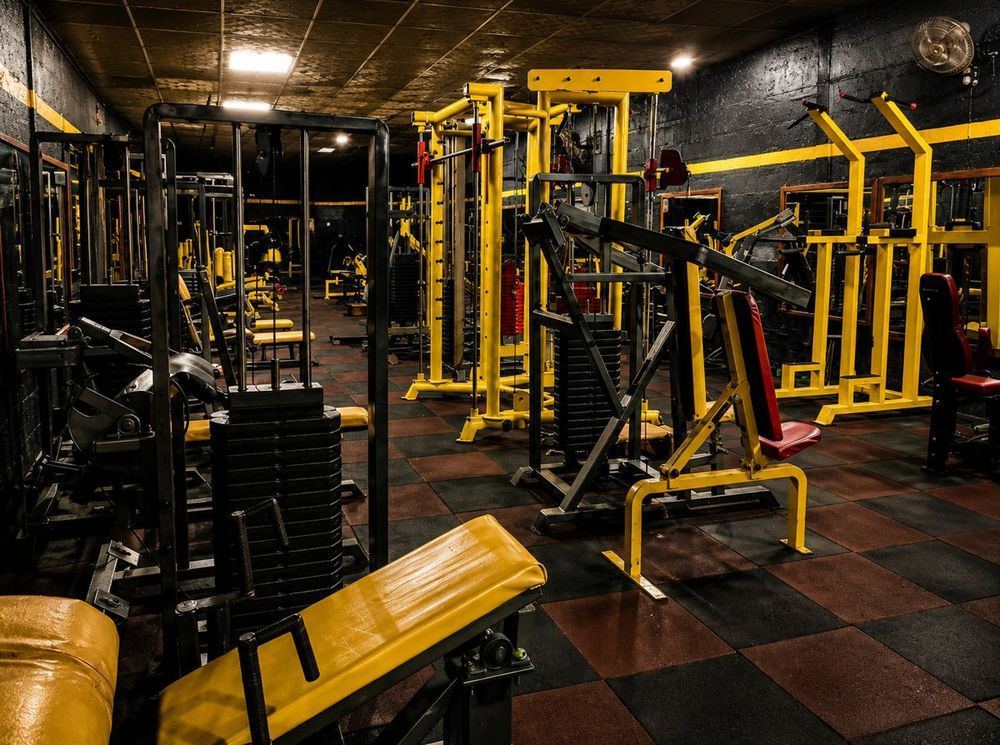Weight machines and benches
