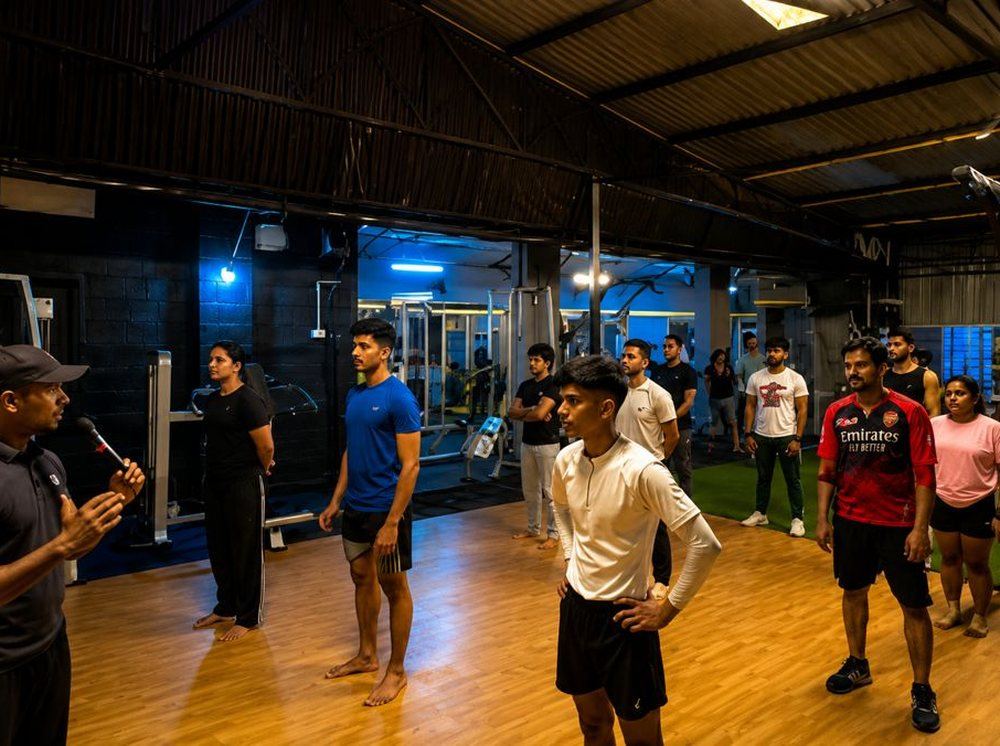 Group training session