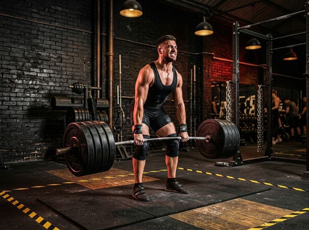 Barbell strength training